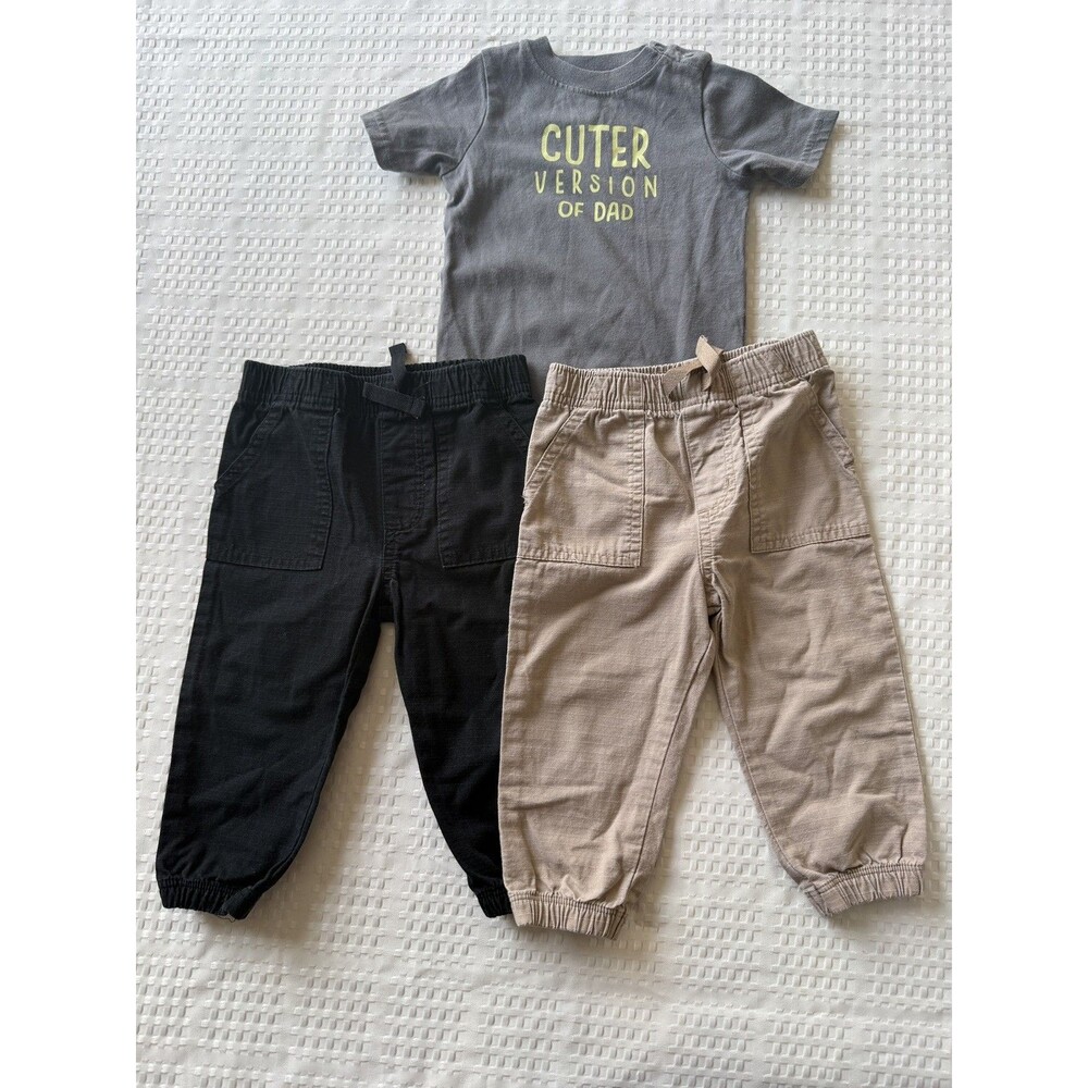 Lot Pack 3 Pieces Baby Boy Garanimals - Size 18 Months (Excellent Condition)